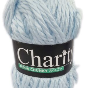 CHARITY MEGA CHUNKY 300g-COL.003 CLOUD BLUE