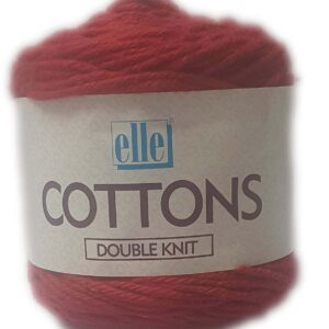 ELLE COTTONS D.K 50g-COL.018 RUBY