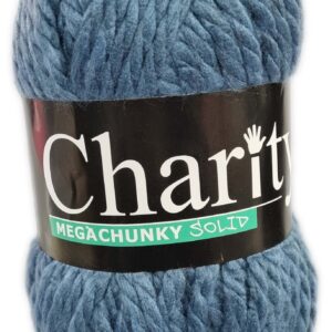 CHARITY MEGA CHUNKY 300g-COL.050 DENIM