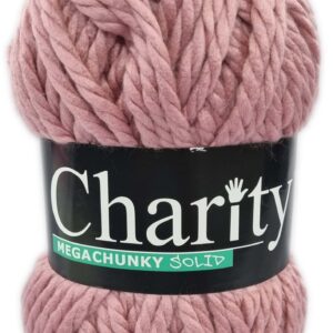 CHARITY MEGA CHUNKY 300g-COL.053 PALE ROSE