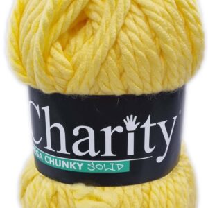CHARITY MEGA CHUNKY 300g-COL.080 BANANA