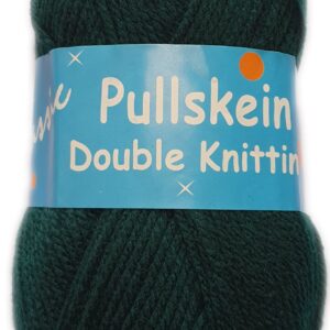 CLASSIC PULLSKEIN D.K 100g-COL.009 BOTTLE GREEN