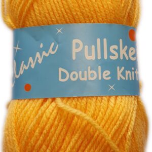 CLASSIC PULLSKEIN D.K 100g-COL.108 YELLOW GOLD