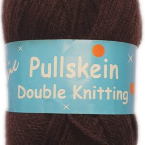 CLASSIC PULLSKEIN D.K 100g-COL.11 CHOCOLATE