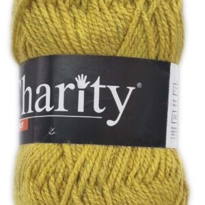 CHARITY CHUNKY 100g-COL.135 MUSTARD