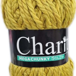 CHARITY MEGA CHUNKY 300g-COL.135 MUSTARD