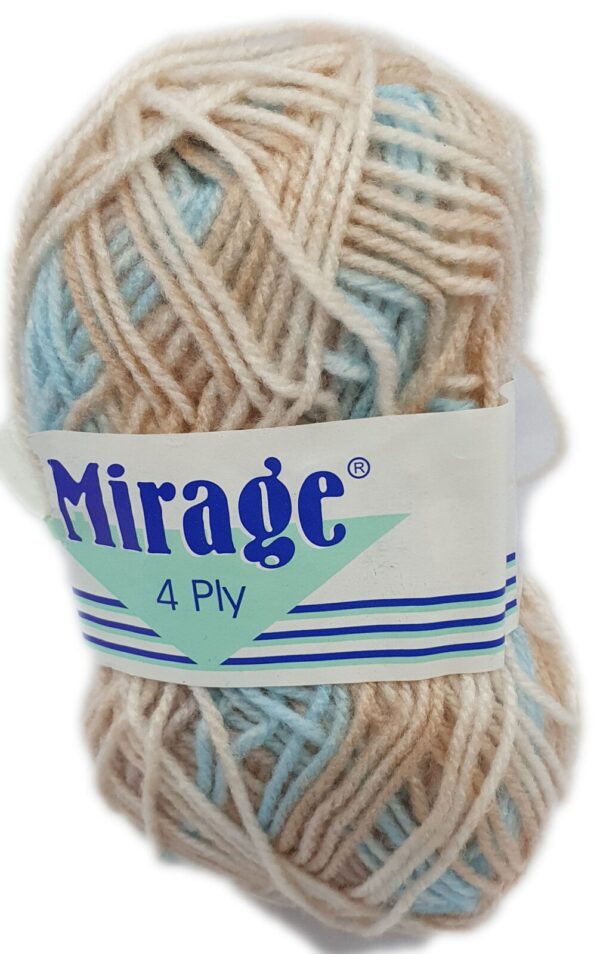 MIRAGE 4 PLY PRINT 25g-COL.303 CINNAMON SNAP – Vaalcraft Distributors