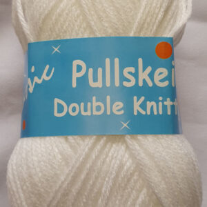 CLASSIC PULLSKEIN D.K 100g-COL.23 WHITE
