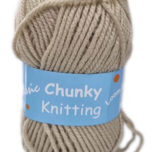 CHUNKY KNITTING 100g-COL.24 BEIGE