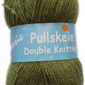 CLASSIC PULLSKEIN D.K 100g-COL.33 DARK OLIVE