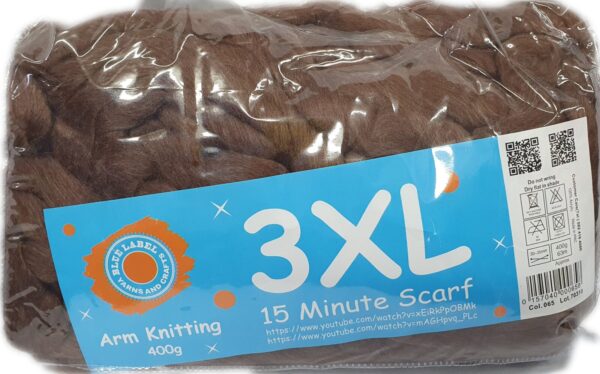 3 XL ARM KNITTING 400g-COL.065 BROWN – Vaalcraft Distributors