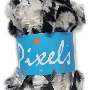 PIXELS 50g-COL.49 BLACK/WHITE