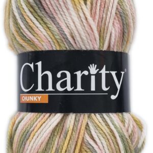 CHARITY CHUNKY PRINT 100g-COL.551 LEMON SODA