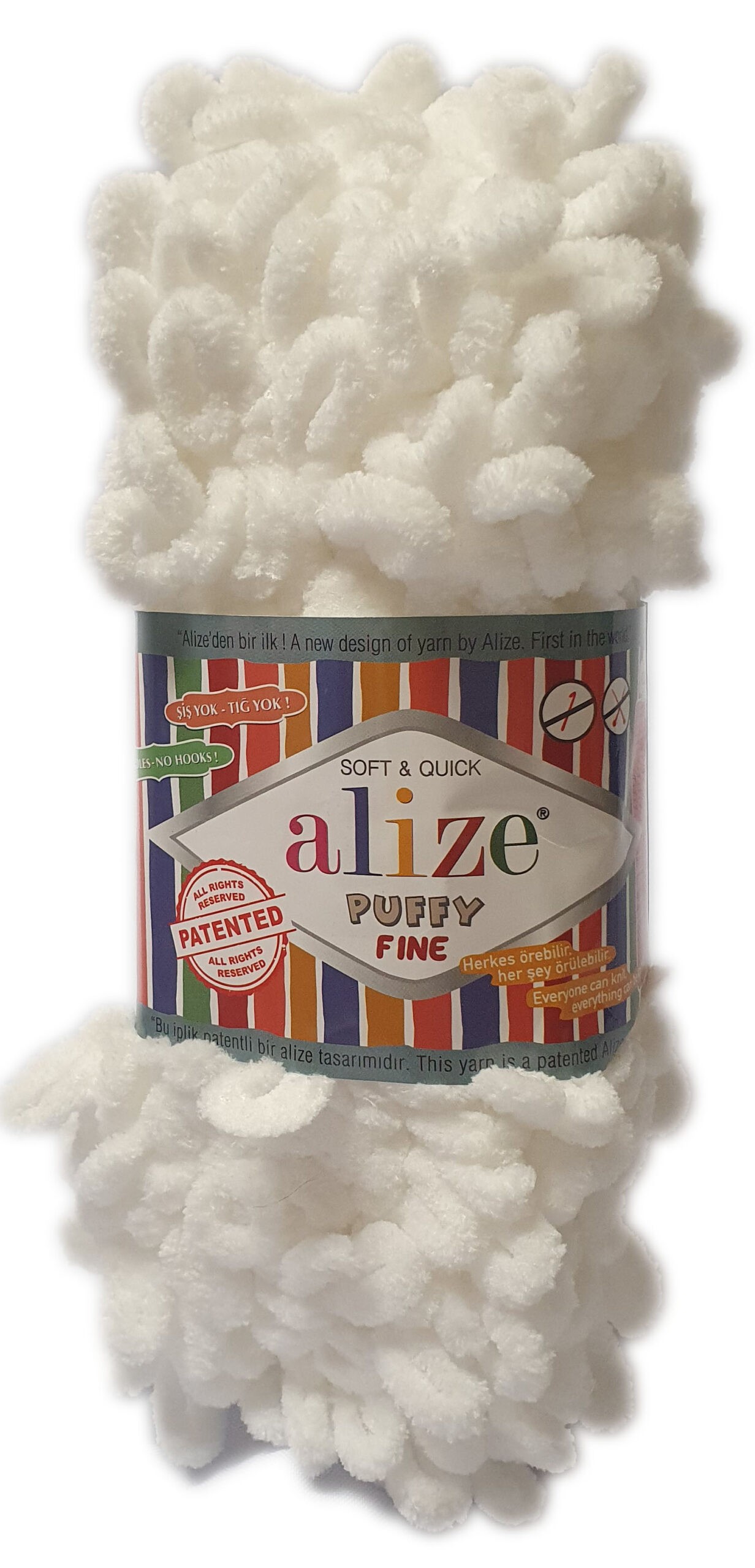 ALIZE PUFFY FINE 100g-COL.5945 – Vaalcraft Distributors