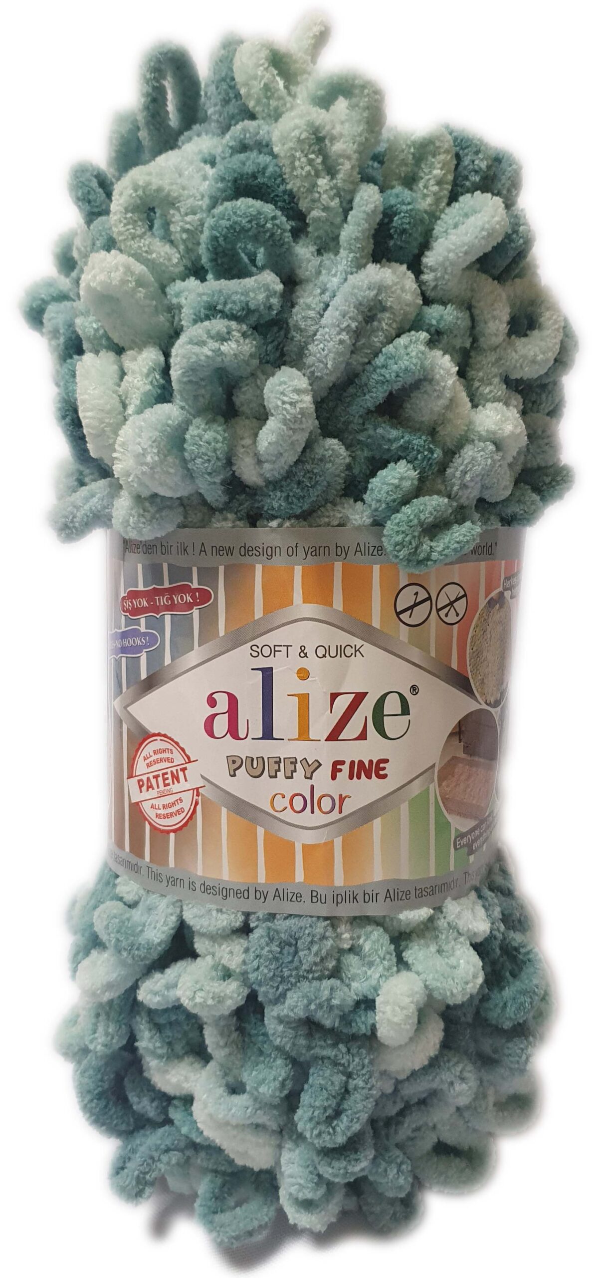 ALIZE PUFFY FINE 100g-COL.6065 – Vaalcraft Distributors