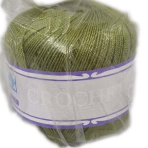 CROCHET No.5 50g-COL.062 WILLOW GREEN