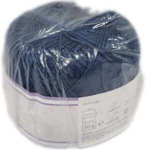 CROCHET No.5 50g-COL.078 AIRFORCE