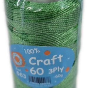 CRAFT 60 3 PLY-COL.63 EMERALD