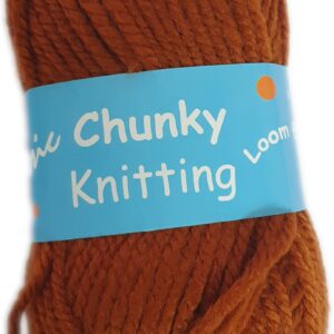 CHUNKY KNITTING 100g-COL.100 TAN