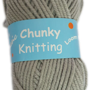 CHUNKY KNITTING 100g-COL.59 LIGHT GREY