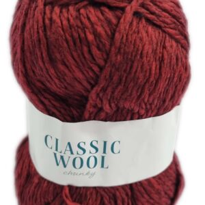 CLASSIC WOOL CHUNKY 100g-COL.009 LAVA