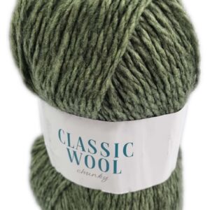 CLASSIC WOOL CHUNKY 100g-COL.062 ALOE