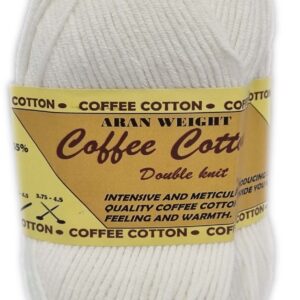 COFFEE COTTON D.K 100g-COL.WHITE