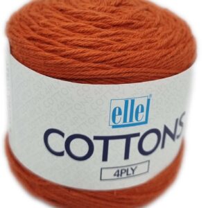 ELLE COTTONS 4 PLY 50g-COL.098 RUST