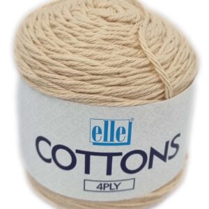 ELLE COTTONS 4 PLY 50g-COL.099 CHAMPAGNE