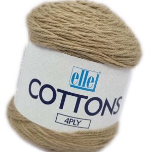 ELLE COTTONS 4 PLY 50g-COL.145 FUDGE