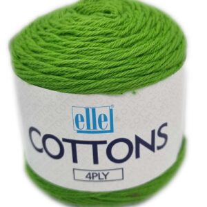 ELLE COTTONS 4 PLY 50g-COL.149 CHARTREUSE
