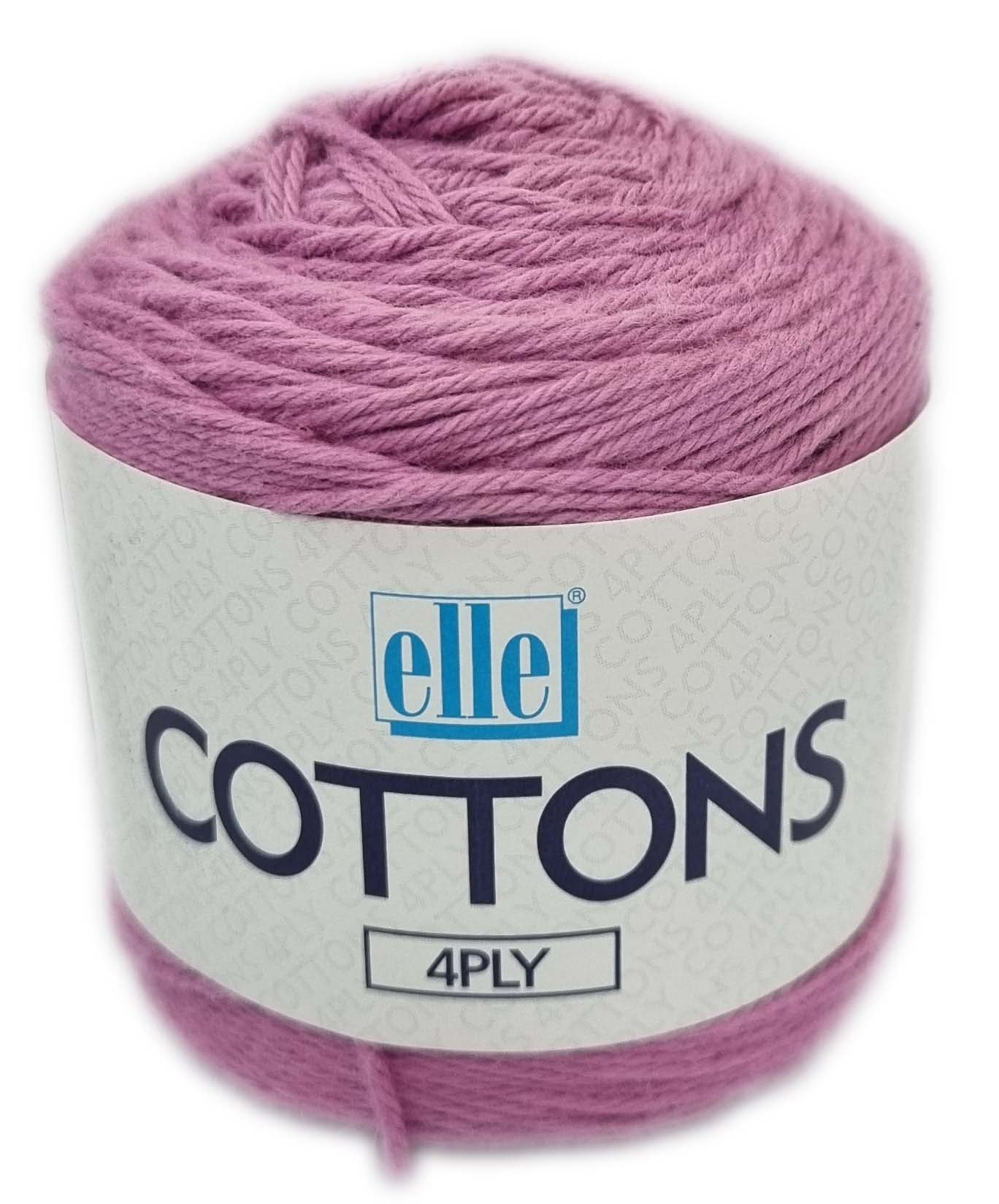 ELLE COTTONS 4 PLY 50g-COL.200 ROSE – Vaalcraft Distributors