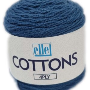 ELLE COTTONS 4 PLY 50g-COL.217 PETROL