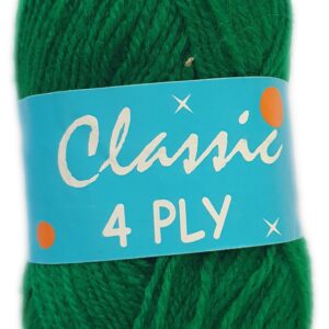 CLASSIC 4 PLY 25g-COL.63 GREEN