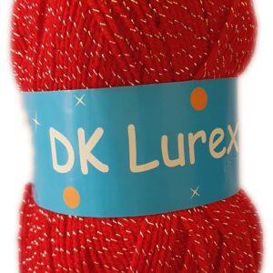 CLASSIC LUREX D.K 100g-COL.13 RED