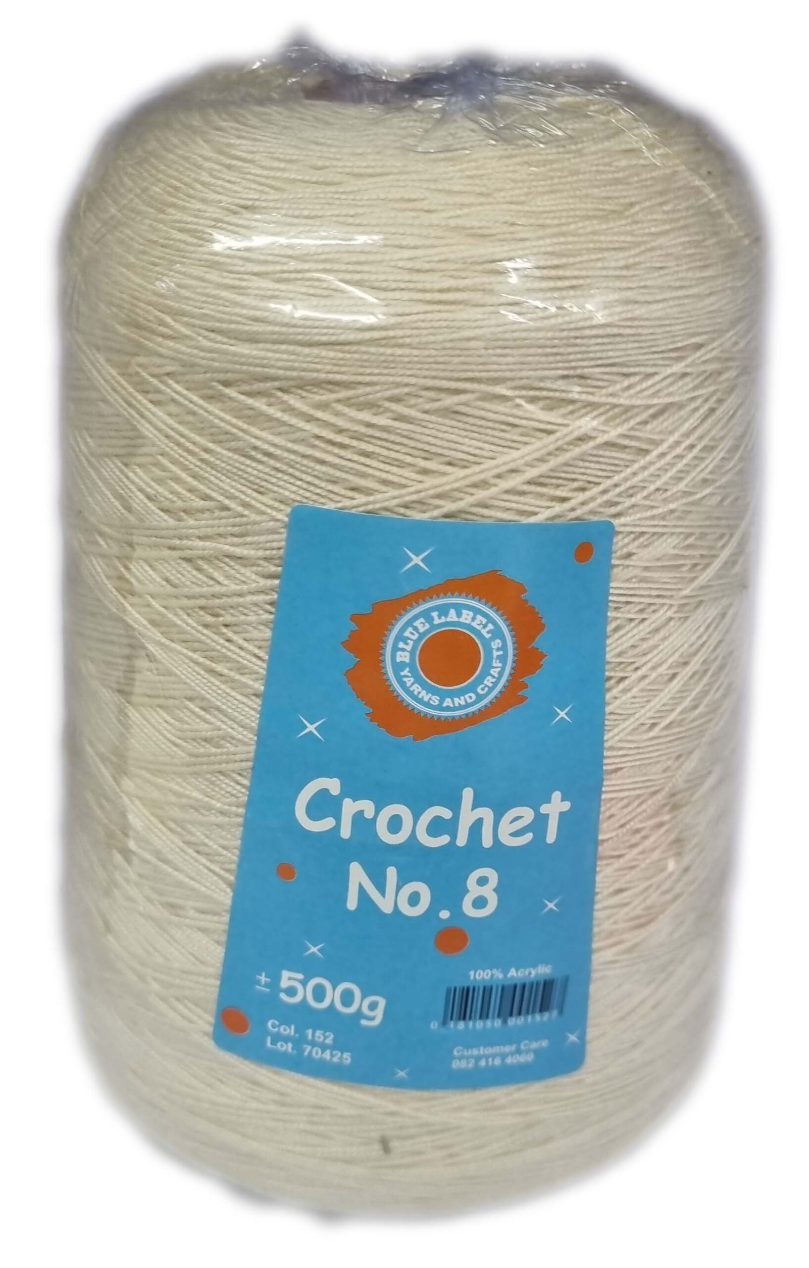 【PSA9】web ヤドン 012/048 1st CROCHET No.8 500g CONE-COL.152 NATURAL – Vaalcraft Distributors