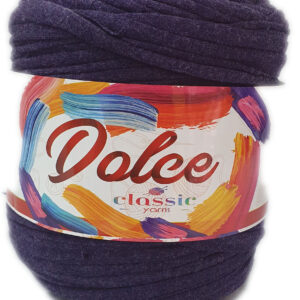DOLCE T-SHIRT YARN-COL.DARK PURPLE