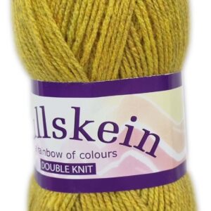 PULLSKEIN D.K 100g- COL 135 MUSTARD