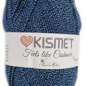 FEELS LIKE CASHMERE-COL.21350 DENIM MELANGE