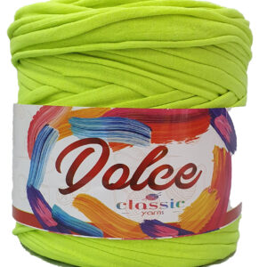 DOLCE T-SHIRT YARN-COL.FLOURESCENT YELLOW