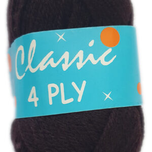 CLASSIC 4 PLY 25g-COL.11 CHOCOLATE