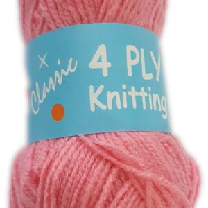 CLASSIC 4 PLY 25g-COL.118 PALE PINK