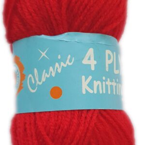 CLASSIC 4 PLY 25g-COL.13 RED