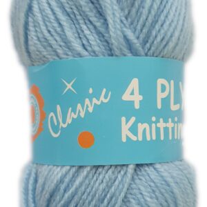 CLASSIC 4 PLY 25g-COL.15 LIGHT SKY