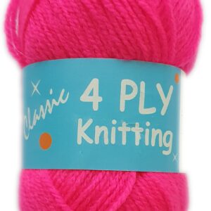 CLASSIC 4 PLY 25g-COL.53 CERISE PINK