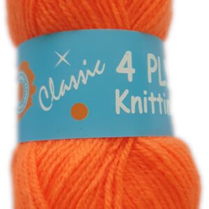 CLASSIC 4 PLY 25g-COL.61 ORANGE