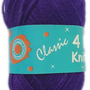 CLASSIC 4 PLY 25g-COL.68 VIOLET