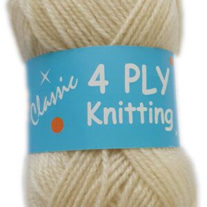 CLASSIC 4 PLY 25g-COL.70 CREAM