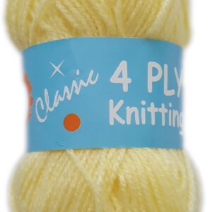 CLASSIC 4 PLY 25g-COL.81 LEMON