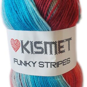 FUNKY STRIPES D.K 100g-COL.58